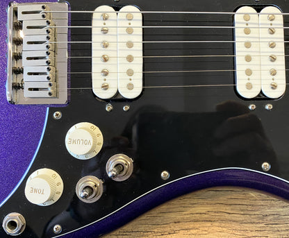USED 2020 Fender Player Series Lead III Gloss Purple Metallic Finish Electric Guitar