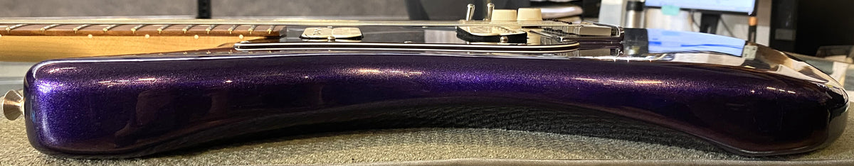 USED 2020 Fender Player Series Lead III Gloss Purple Metallic Finish Electric Guitar