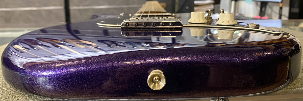 USED 2020 Fender Player Series Lead III Gloss Purple Metallic Finish Electric Guitar