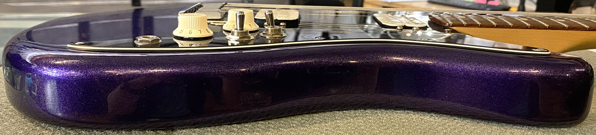 USED 2020 Fender Player Series Lead III Gloss Purple Metallic Finish Electric Guitar