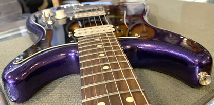 USED 2020 Fender Player Series Lead III Gloss Purple Metallic Finish Electric Guitar