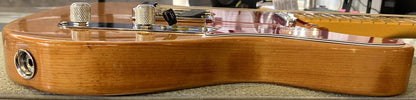 USED 2021 Fender American Professional II Telecaster Roasted Pine Natural Gloss Finish Electric Guitar with Original Hardshell Case
