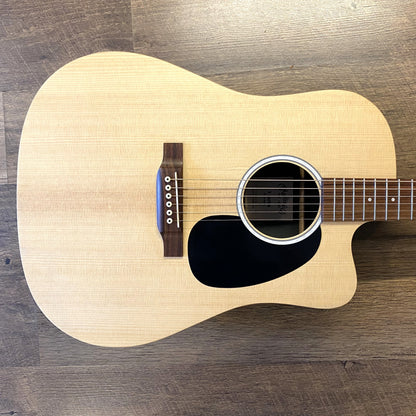 USED 2022 Martin X-Series DC-X2E Rosewood Natural Satin Finish Cutaway Dreadnought Acoustic-Electric Guitar with Original Gig Bag