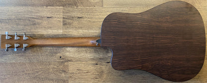 USED 2022 Martin X-Series DC-X2E Rosewood Natural Satin Finish Cutaway Dreadnought Acoustic-Electric Guitar with Original Gig Bag