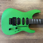 USED 2023 Jackson American Soloist SL3 Satin Slime Green Finish Electric Guitar with Original Foamcore Case