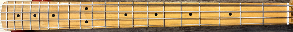 USED 2023 Fender Vintera '50s Precision Bass Gloss Dakota Red Finish Electric Bass Guitar