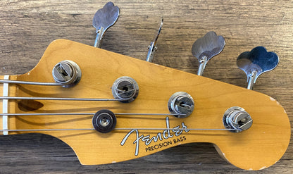 USED 2023 Fender Vintera '50s Precision Bass Gloss Dakota Red Finish Electric Bass Guitar