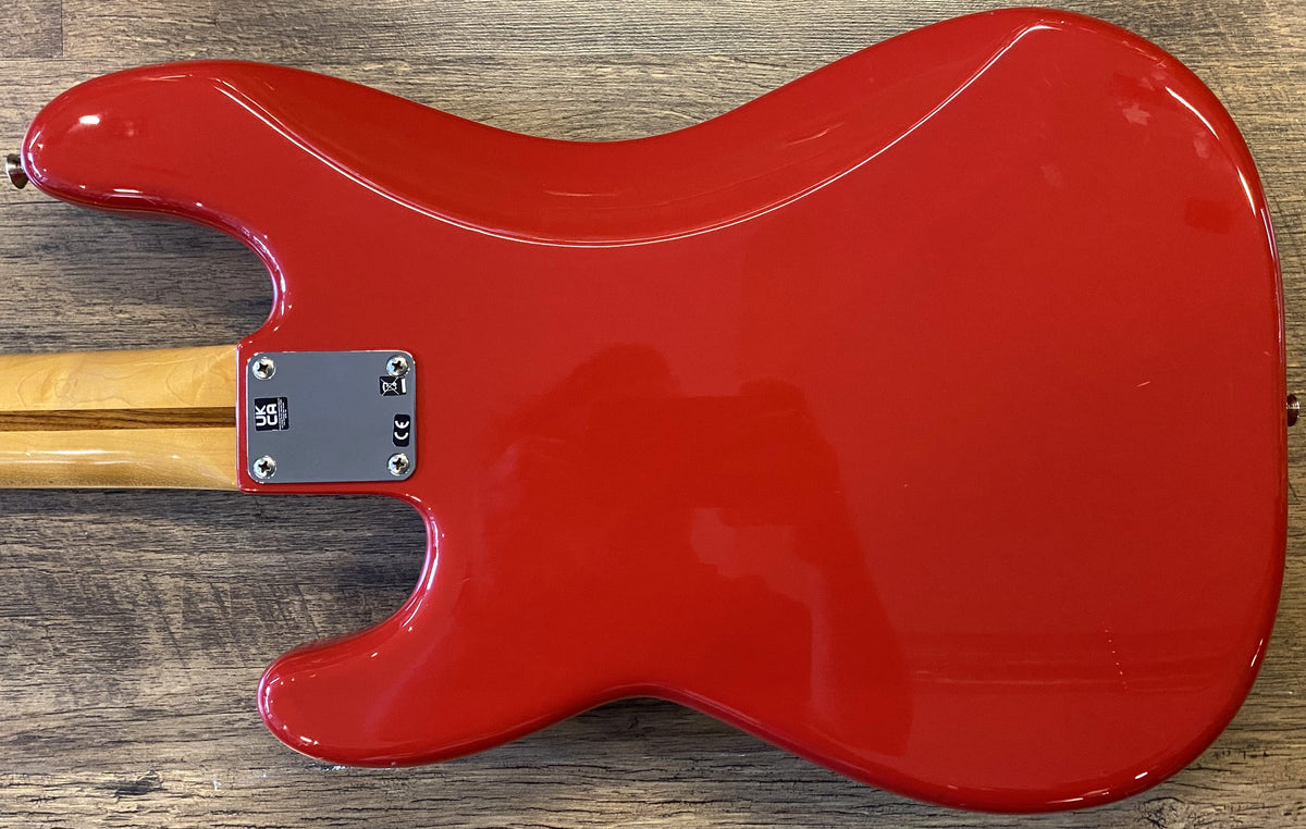 USED 2023 Fender Vintera '50s Precision Bass Gloss Dakota Red Finish Electric Bass Guitar