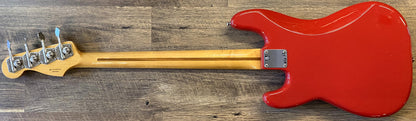 USED 2023 Fender Vintera '50s Precision Bass Gloss Dakota Red Finish Electric Bass Guitar