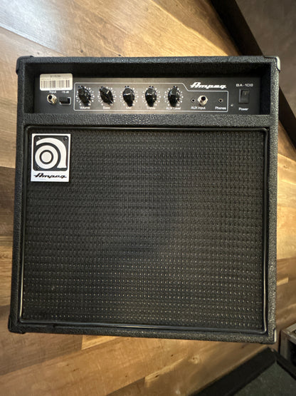USED Ampeg BA-108 v2 20-Watt 1 x 8" Electric Bass Guitar Practice Amplifier