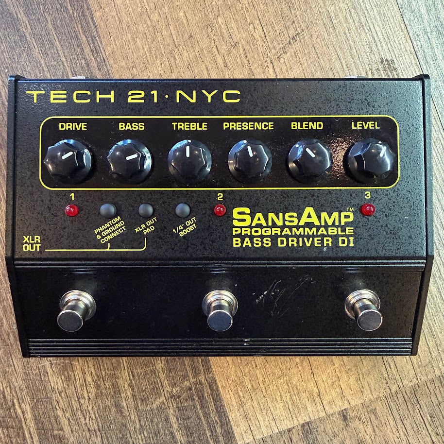USED Tech 21 SansAmp Bass Driver DI
