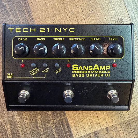 USED Tech 21 SansAmp Bass Driver DI