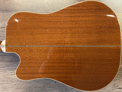USED Alvarez PD-80SC Natural Gloss Finish Dreadnought Cutaway Acoustic-Electric Guitar