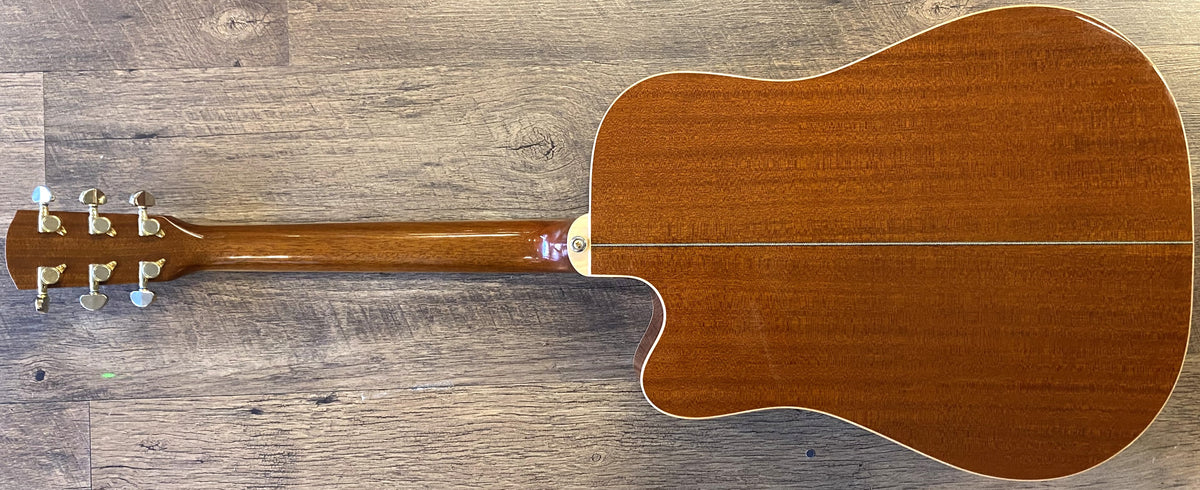 USED Alvarez PD-80SC Natural Gloss Finish Dreadnought Cutaway Acoustic-Electric Guitar