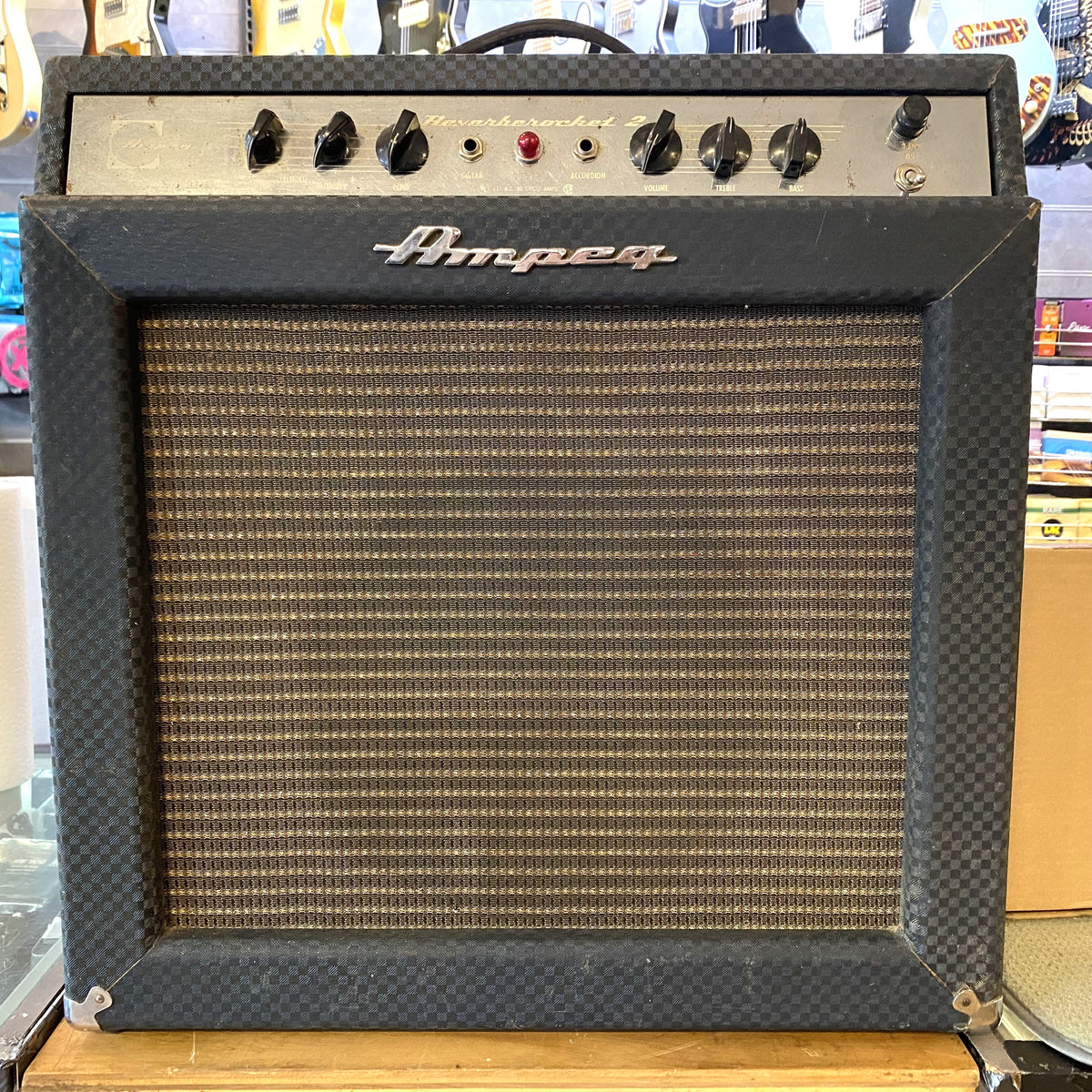 USED Ampeg GS-12R Reverberocket 2 1 x 12" 12-Watt All Tube Electric Guitar Combo Amplifier