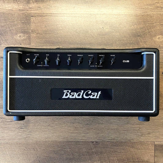 USED Bad Cat Cub 30 30-Watt All Tube Electric Guitar Amplifier Head with Footswitch