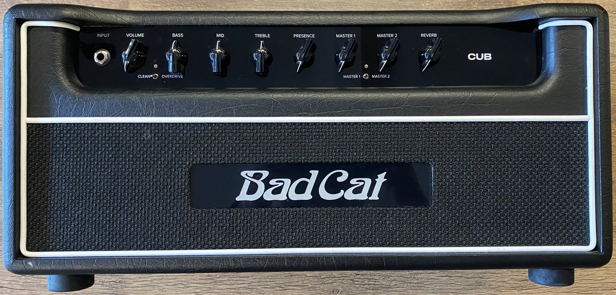 USED Bad Cat Cub 30 30-Watt All Tube Electric Guitar Amplifier Head with Footswitch