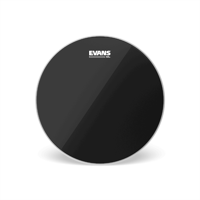 EVANS TT14CHR Black Chrome Drum Head, 14 Inch