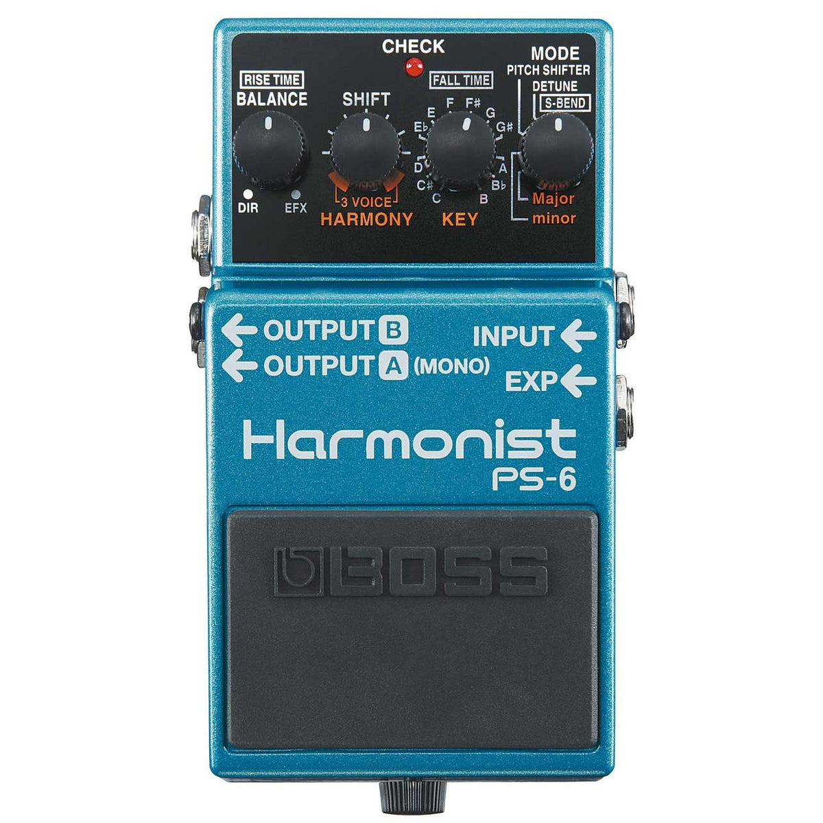 Boss PS-6 Harmonist 3-Voice Harmony Electric Guitar Effects Pedal