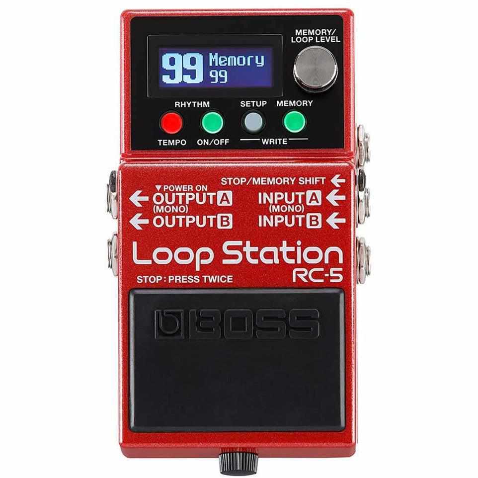 Boss RC-5 Loop Station Looper Electric Guitar Effects Pedal