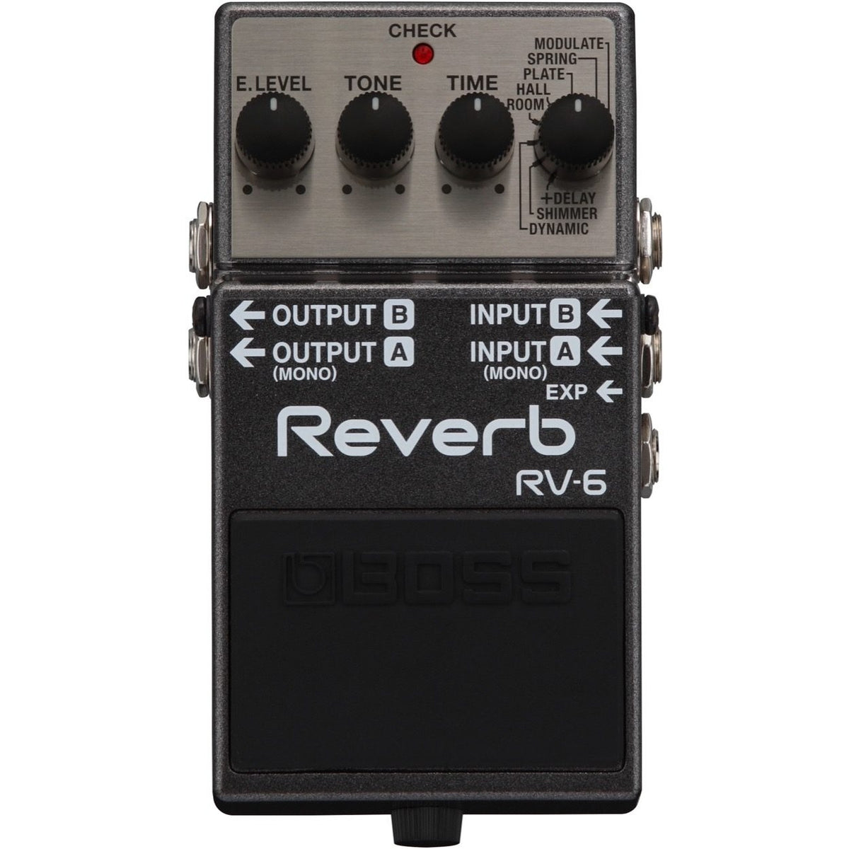 Boss RV-6 Digital Reverb Electric Guitar Effects Pedal