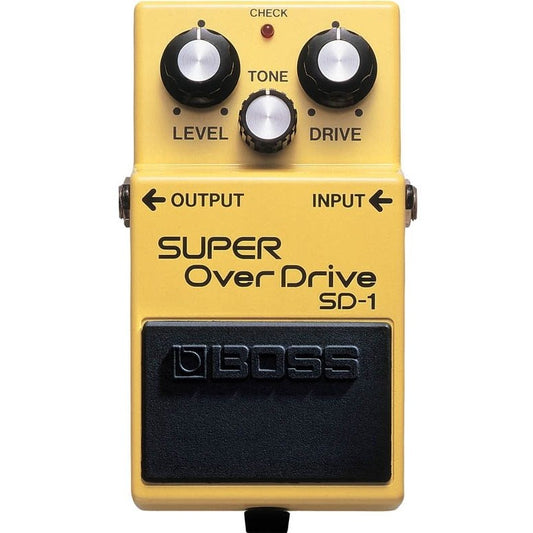 Boss SD-1 Super Overdrive Electric Guitar Effects Pedal