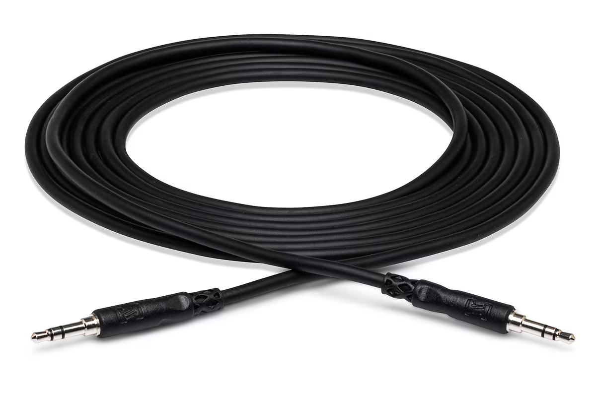 Hosa CMM-110 Stereo Interconnect Cable - 3.5mm TRS Male to 3.5mm TRS Male - 10ft