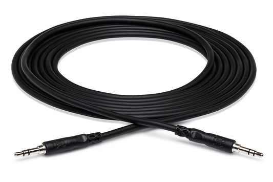 Hosa CMM-110 Stereo Interconnect Cable - 3.5mm TRS Male to 3.5mm TRS Male - 10ft