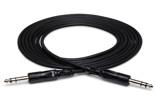 Hosa CSS-115 Balanced Interconnect Cable - 1/4-inch TRS Male to 1/4-inch TRS Male - 15ft