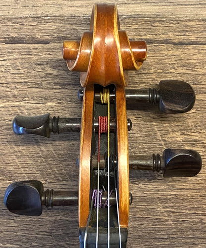 USED Carlo Robelli P-260 16-Inch Natural Satin Finish Intermediate Model Viola with Original Foamcore Case