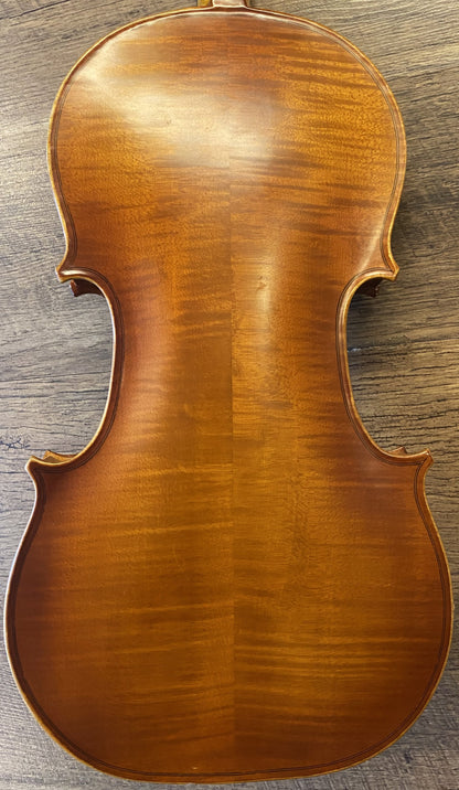 USED Carlo Robelli P-260 16-Inch Natural Satin Finish Intermediate Model Viola with Original Foamcore Case