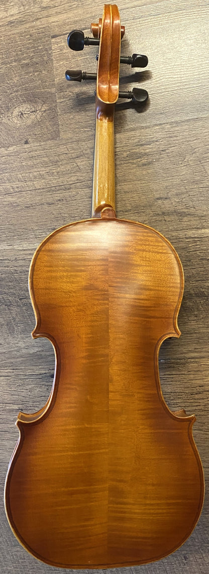 USED Carlo Robelli P-260 16-Inch Natural Satin Finish Intermediate Model Viola with Original Foamcore Case
