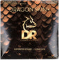 DR Strings DAP-12/56 Dragon Skin+ Phosphor Bronze Coated Acoustic Guitar Strings - .012-.056 Bluegrass