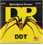 DR Strings DDT-45 Drop-Down Tuning Stainless Steel Bass Guitar Strings - .045-.105 Medium