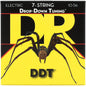 DR Strings DDT7-10 Drop-down Tuning Nickel-plated Steel 7-string Electric Guitar Strings - .010-.056 Medium