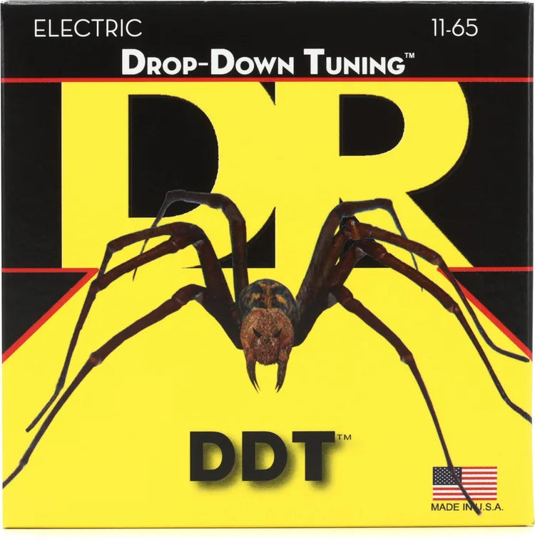 DR Strings DDT-11 Drop-Down Tuning Nickel Plated Steel Electric Guitar Strings - .011-.054 Heavy