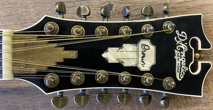 USED D'Angelico Premier Fulton DAPG212ITBAPS Gloss Iced Tea Burst Finish 12-String Cutaway Grand Auditorium Acoustic-Electric Guitar
