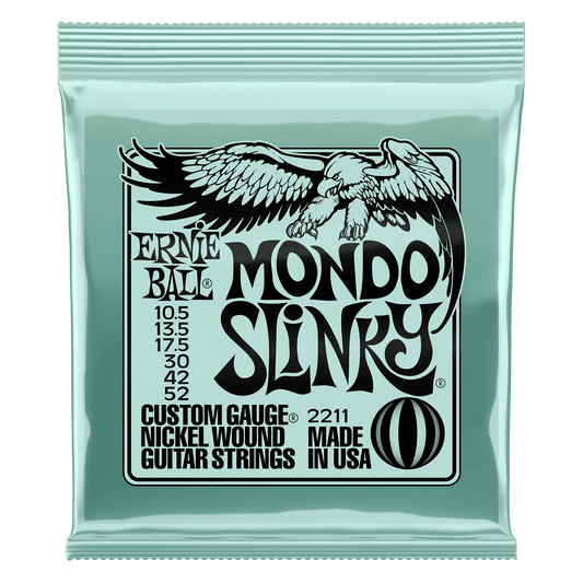 Ernie Ball 2211 Mondo Slinky Nickel Wound Electric Guitar Strings - .0105-.052