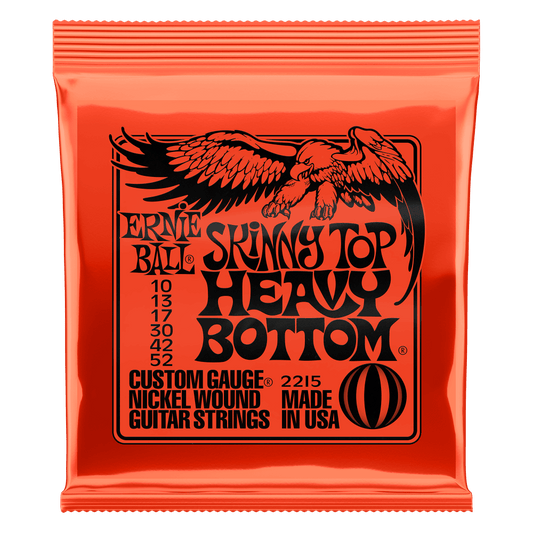 Ernie Ball 2215 Skinny Top Heavy Bottom Slinky Electric Guitar Strings - .010-.052