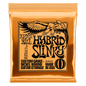 Ernie Ball 2222 Hybrid Slinky Nickel Wound Electric Guitar Strings - .009-.046
