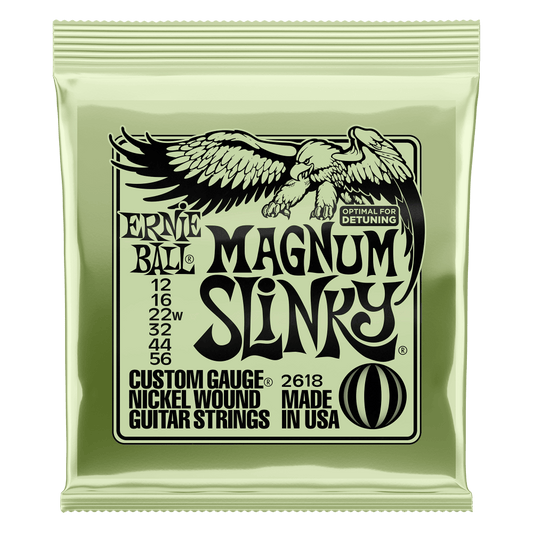 Ernie Ball 2618 Magnum Slinky Nickel Wound Electric Guitar Strings - .012-.056