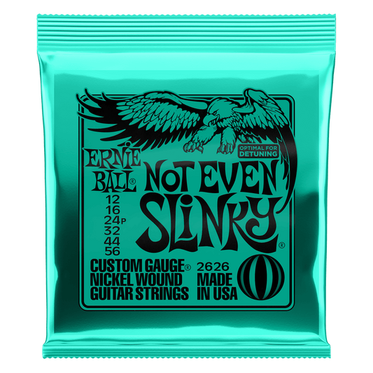 Ernie Ball 2626 Not Even Slinky Nickel Wound Electric Guitar Strings - .012-.056