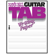 Ernie Ball P07021 Guitar Tab Writing Paper