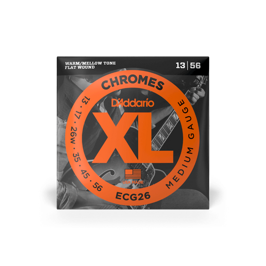 D'Addario ECG26 13-56 Medium, XL Chromes Electric Guitar Strings