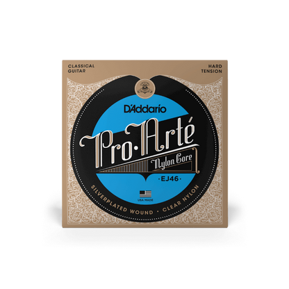D'Addario EJ46 Hard Tension, Pro-Arté Nylon Classical Guitar Strings