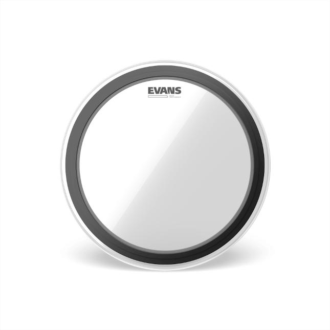 EVANS BD20EMADHW EMAD Heavyweight Clear Bass Batter Drumhead, 20 Inch