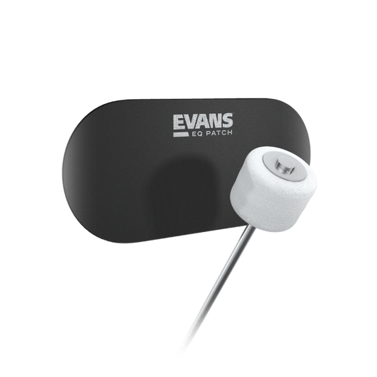 Evans EQPB2 EQ Double Pedal Patch, Black Nylon