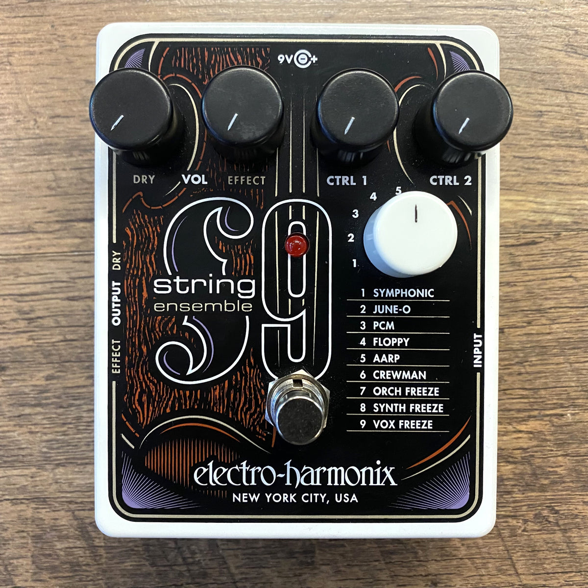 USED Electro-Harmonix String 9 String Ensemble Electric Guitar Effects Pedal