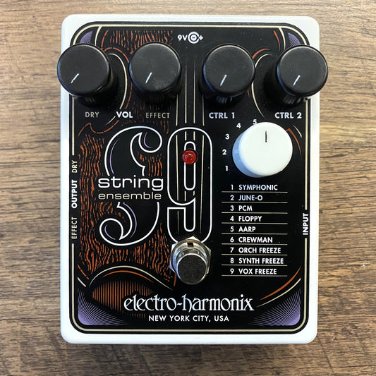 USED Electro-Harmonix String 9 String Ensemble Electric Guitar Effects Pedal