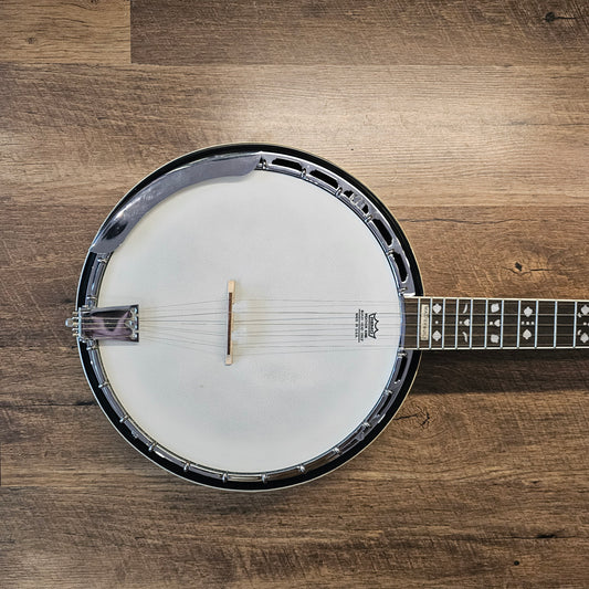 USED Epiphone MB-250 Masterbuilt 5-String Banjo with Original Hardshell Case